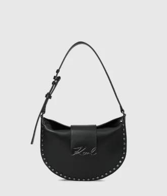 Bolso con tachuelas K/Signature