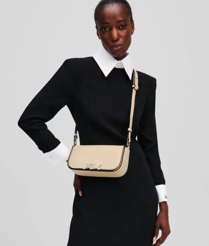 BOLSO CRUZADO DE DOS VÍAS K/SIGNATURE BOLSO CRUZADO DE DOS VÍAS K/SIGNATURE