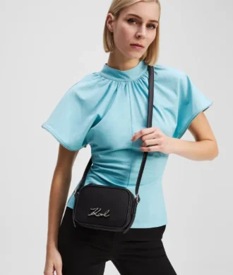 BOLSO CRUZADO DE NYLON K/SIGNATURE