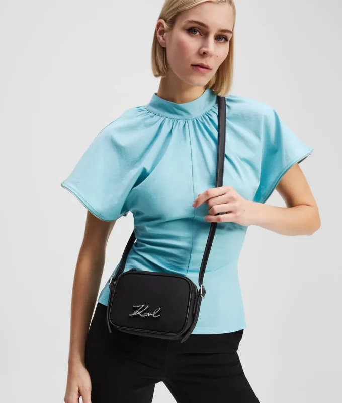 BOLSO CRUZADO DE NYLON K/SIGNATURE BOLSO CRUZADO DE NYLON K/SIGNATURE