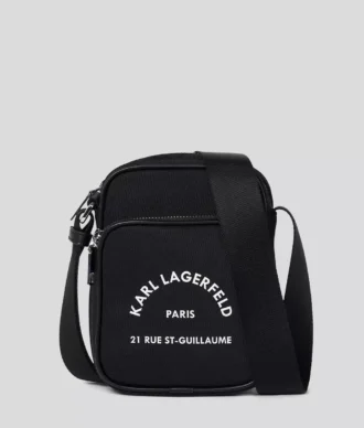 BOLSO CRUZADO DE NYLON RUE ST-GUILLAUME