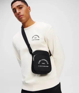 BOLSO CRUZADO DE NYLON RUE ST-GUILLAUME