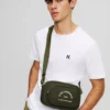BOLSO CRUZADO DE NYLON RUE ST-GUILLAUME