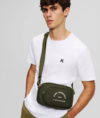 BOLSO CRUZADO DE NYLON RUE ST-GUILLAUME BOLSO CRUZADO DE NYLON RUE ST-GUILLAUME