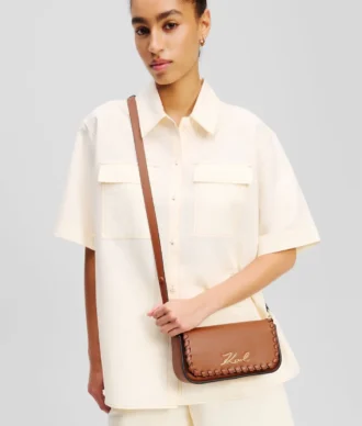 BOLSO CRUZADO K/SIGNATURE WHIPSTITCH