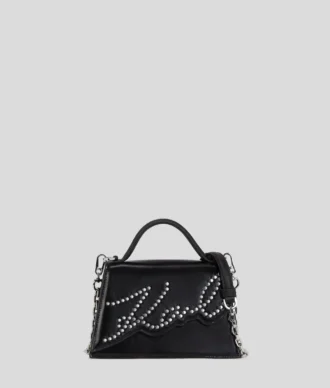 BOLSO CRUZADO PEQUEÑO CON TACHUELAS K/SIGNATURE