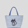 BOLSO DE COMPRAS A RAYAS IKON CHOUPETTE BOLSO DE COMPRAS A RAYAS IKON CHOUPETTE