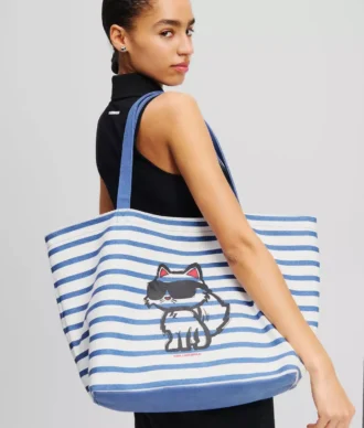 BOLSO DE COMPRAS A RAYAS IKON CHOUPETTE