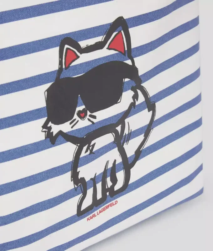 BOLSO DE COMPRAS A RAYAS IKON CHOUPETTE BOLSO DE COMPRAS A RAYAS IKON CHOUPETTE