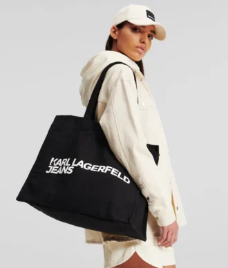 BOLSO DE COMPRAS DE LONA CON LOGOTIPO