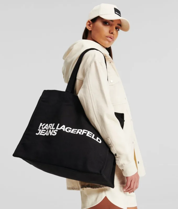 BOLSO DE COMPRAS DE LONA CON LOGOTIPO BOLSO DE COMPRAS DE LONA CON LOGOTIPO