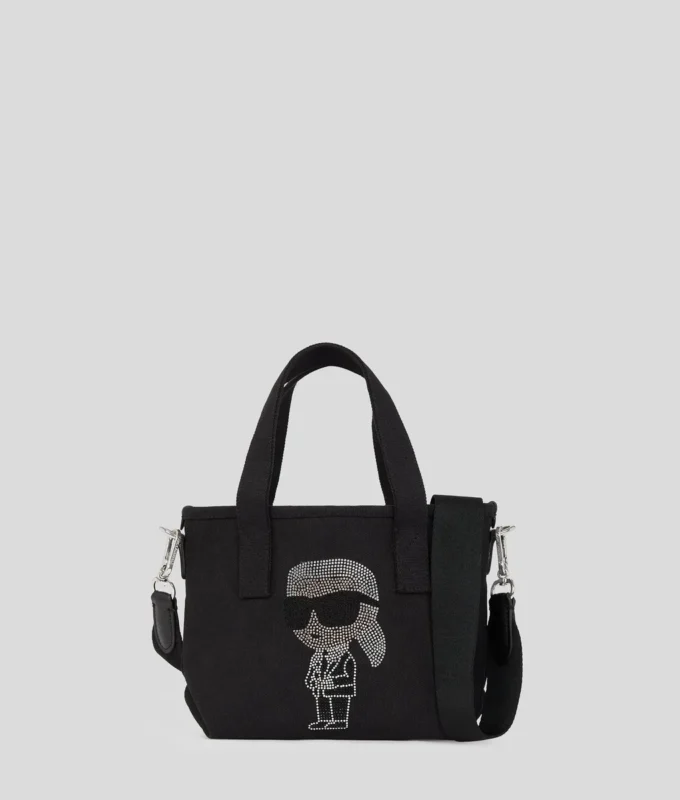 BOLSO DE COMPRAS PEQUEÑO IKON CON ESTRASS BOLSO DE COMPRAS PEQUEÑO IKON CON ESTRASS