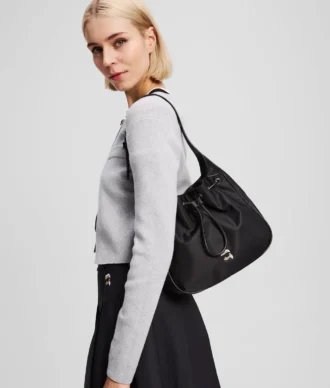 BOLSO DE HOMBRO CON CORDÓN IKON