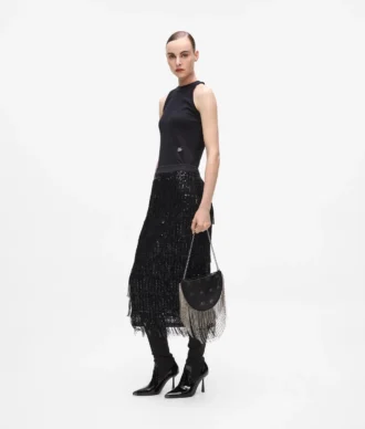 Bolso de hombro con pedrería K/Soiree