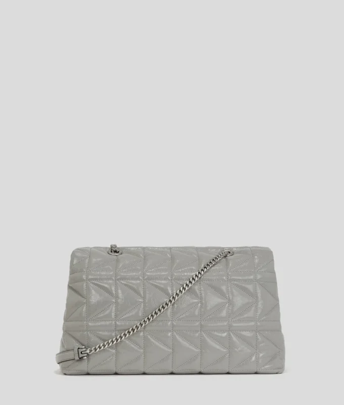 BOLSO DE HOMBRO GRANDE BRILLANTE K/KUILT BOLSO DE HOMBRO GRANDE BRILLANTE K/KUILT