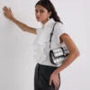 BOLSO DE HOMBRO K/AUTOGRAPH PADLOCK BOUCLÉ
