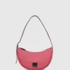 BOLSO DE HOMBRO KLJ BOX LOGO SOFT HALF-MOON