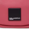 BOLSO DE HOMBRO KLJ BOX LOGO SOFT HALF-MOON