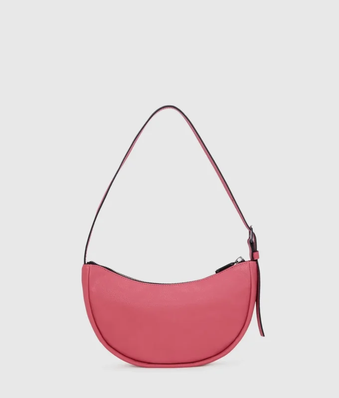 BOLSO DE HOMBRO KLJ BOX LOGO SOFT HALF-MOON