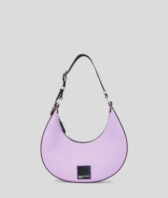 BOLSO DE HOMBRO MEDIA LUNA KLJ BOX LOGO