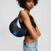 BOLSO DE HOMBRO MEDIA LUNA KLJ BOX LOGO