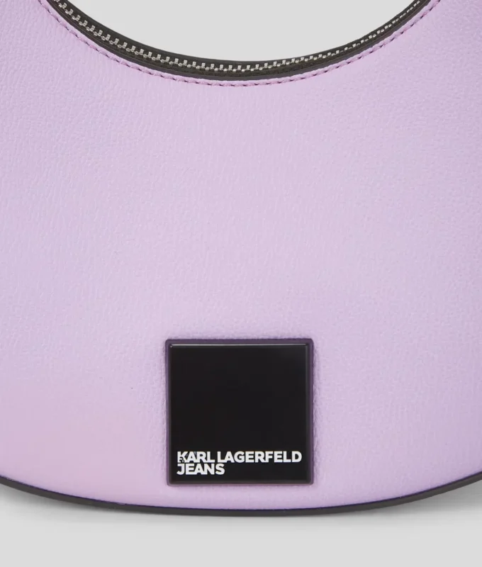 BOLSO DE HOMBRO MEDIA LUNA KLJ BOX LOGO