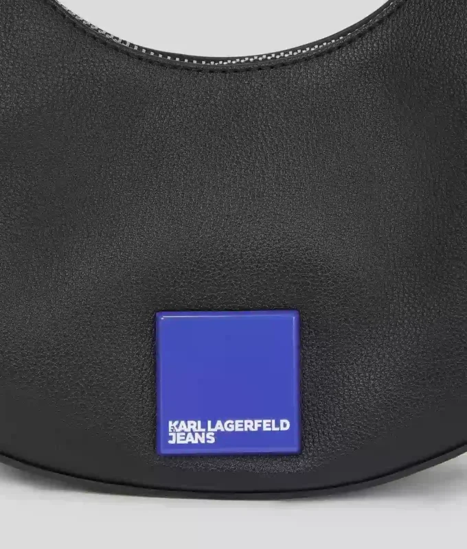 BOLSO DE HOMBRO MEDIA LUNA KLJ BOX LOGO