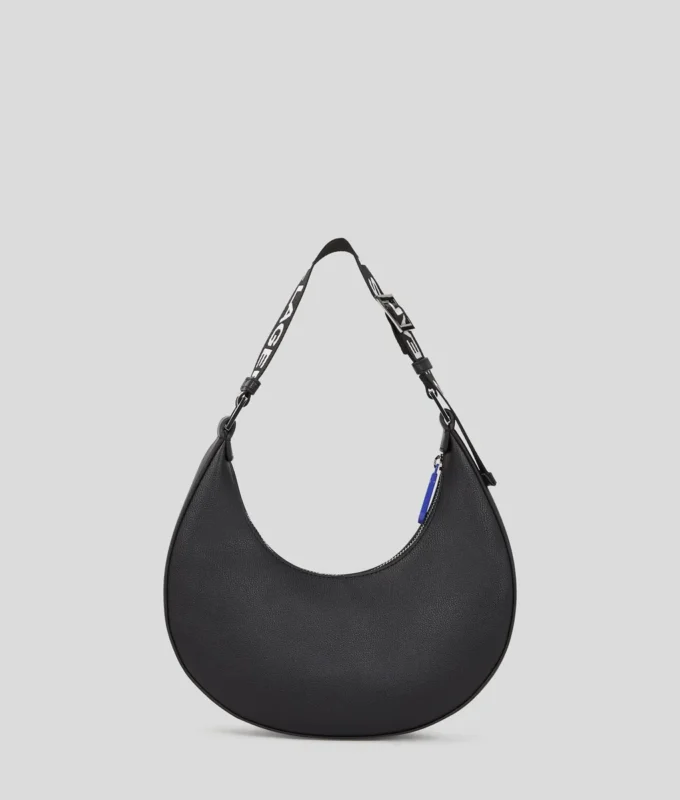 BOLSO DE HOMBRO MEDIA LUNA KLJ BOX LOGO