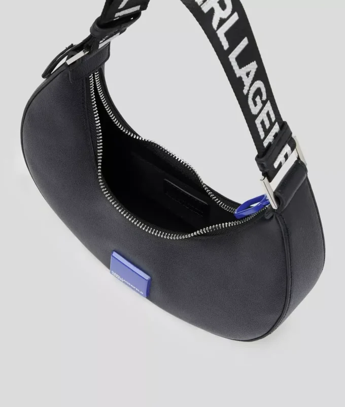 BOLSO DE HOMBRO MEDIA LUNA KLJ BOX LOGO