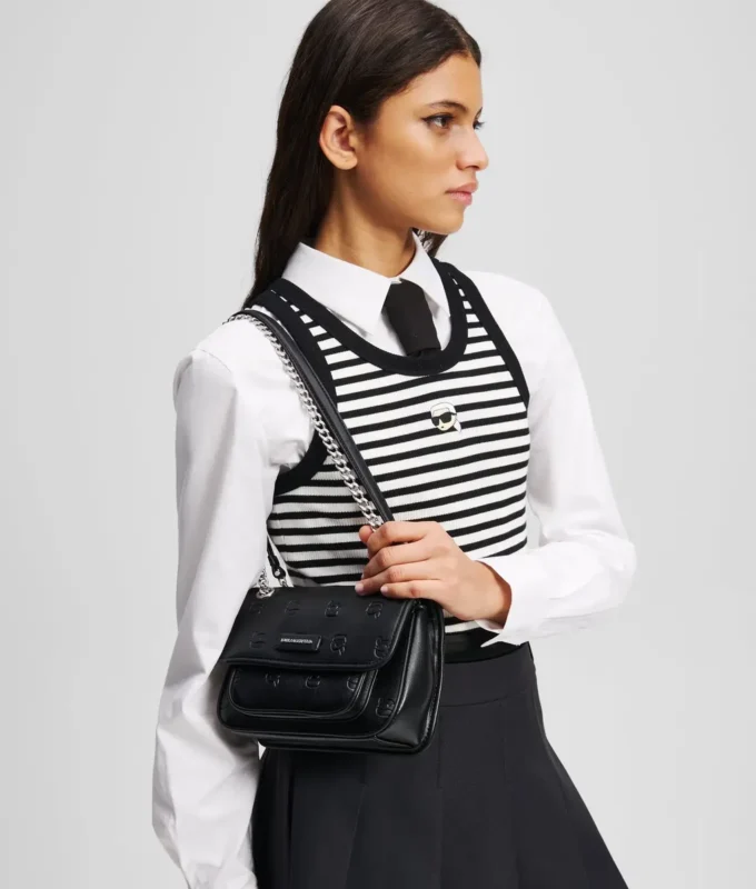 BOLSO DE HOMBRO PEQUEÑO IKON MONOGRAM BOLSO DE HOMBRO PEQUEÑO IKON MONOGRAM