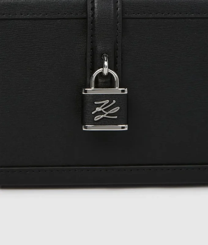 Bolso de mano con candado K/Autograph Bolso de mano con candado K/Autograph