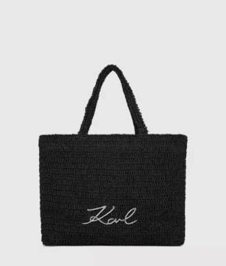 Bolso de playa de ganchillo K/Signature