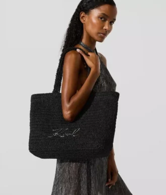 Bolso de playa de ganchillo K/Signature