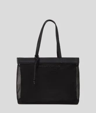 BOLSO DE PLAYA DE MALLA CON LOGOTIPO