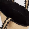Bolso de playa K/Signature con festones Bolso de playa K/Signature con festones