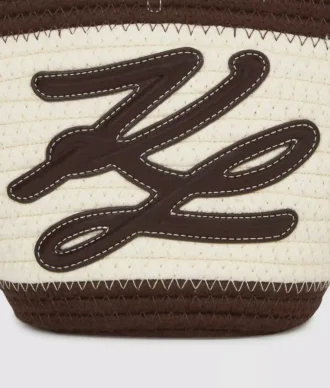 Bolso de playa pequeño K/Autograph Rope