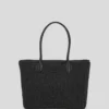 Bolso de playa pequeño tejido K/Signature Bolso de playa pequeño tejido K/Signature