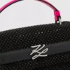 Bolso exclusivo K/Autograph con asa superior y pedrería