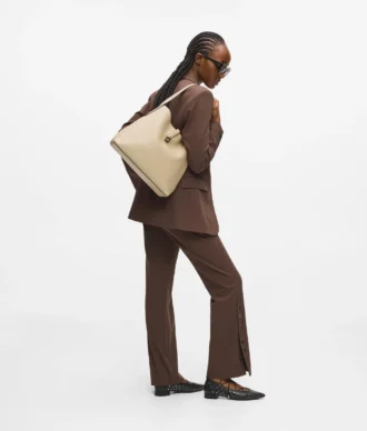 Bolso hobo con candado K/Autograph