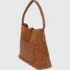 Bolso hobo de ante con candado K/Autograph Bolso hobo de ante con candado K/Autograph