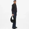 Bolso hobo de nailon brillante Bolso hobo de nailon brillante
