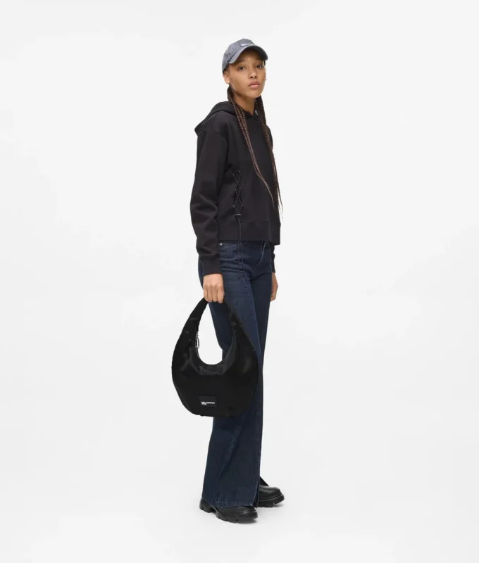 Bolso hobo de nailon brillante Bolso hobo de nailon brillante