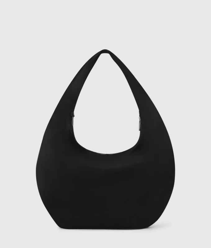Bolso hobo de nailon brillante Bolso hobo de nailon brillante