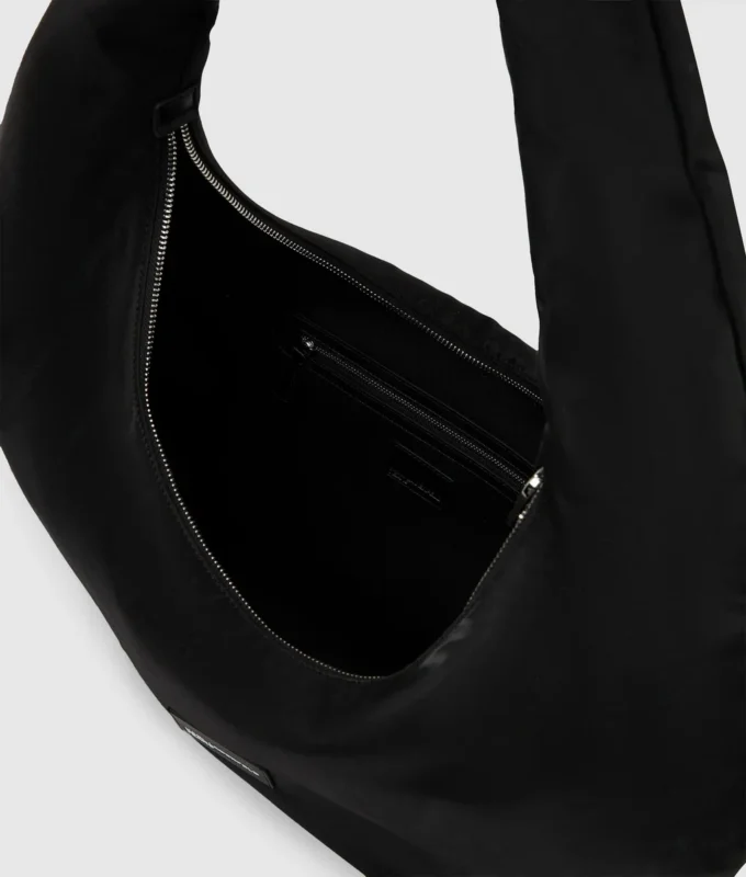 Bolso hobo de nailon brillante Bolso hobo de nailon brillante