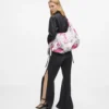 Bolso hobo grande con estampado de pintores Bolso hobo grande con estampado de pintores