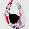 Bolso hobo grande con estampado de pintores Bolso hobo grande con estampado de pintores