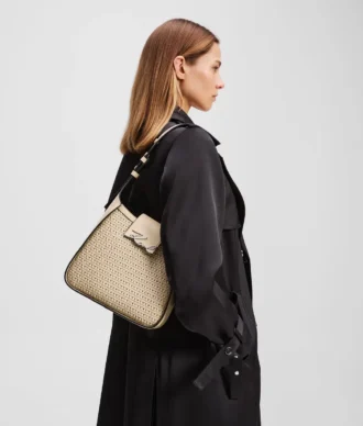 BOLSO HOBO TEJIDO K/SIGNATURE