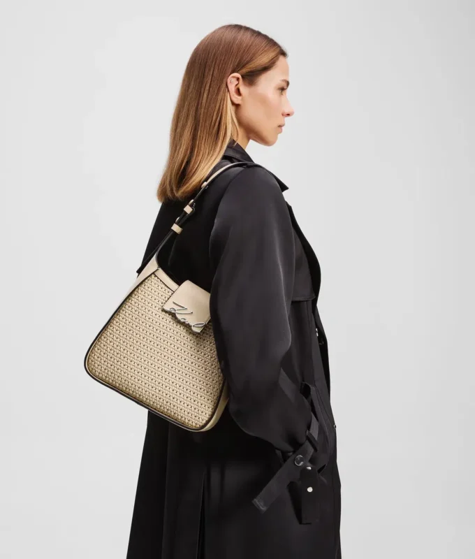BOLSO HOBO TEJIDO K/SIGNATURE BOLSO HOBO TEJIDO K/SIGNATURE