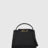 Bolso mediano con asa superior K/Signature Bolso mediano con asa superior K/Signature