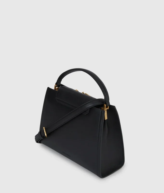 Bolso mediano con asa superior K/Signature Bolso mediano con asa superior K/Signature